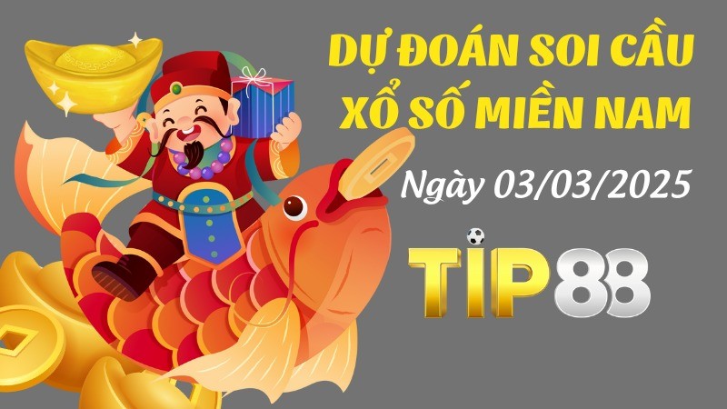 TIP88 Dự Đoán Soi Cầu Miền Nam Hôm Nay Ngày 03/07/2025 - Chọn Ra Những Cặp Số May Mắn Nhất